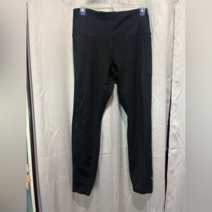 PINK Victoria's Secret Cozy Black Leggings